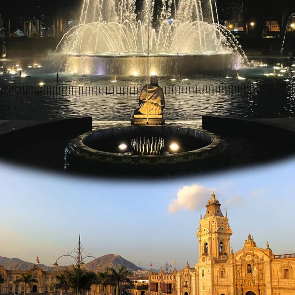 Lima City Tour+ Catacombs & the Magic Water Circuit Park
